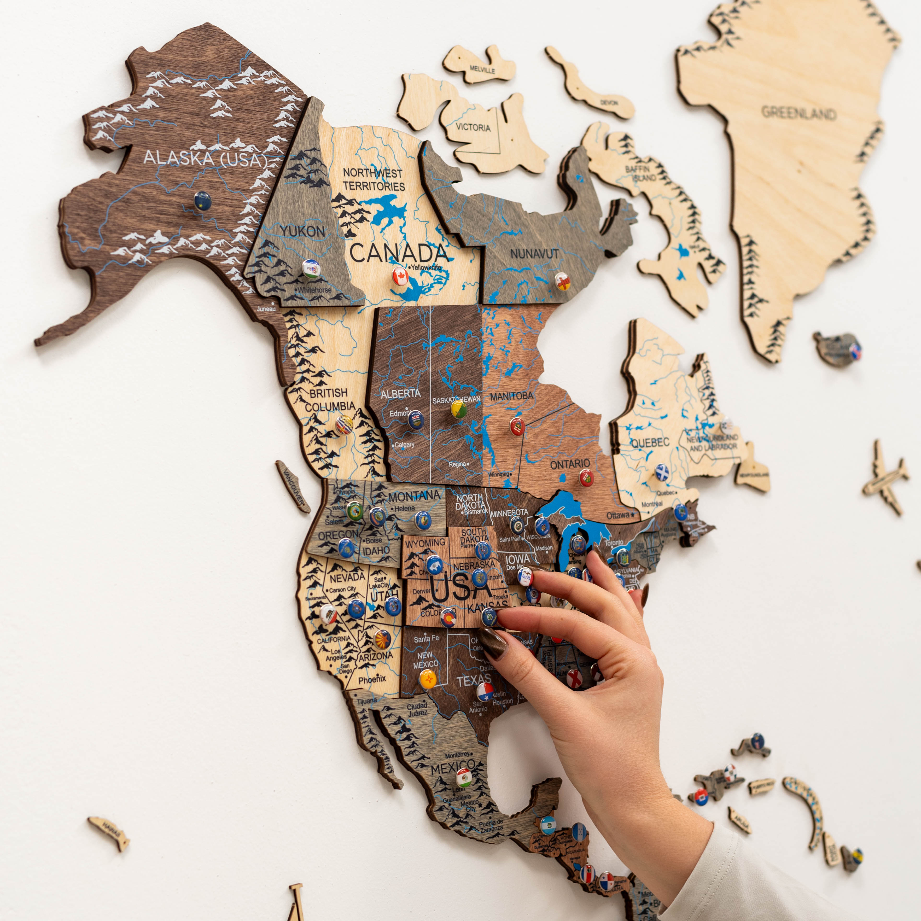 3D Verdenskart i Tre – Smokey Edition