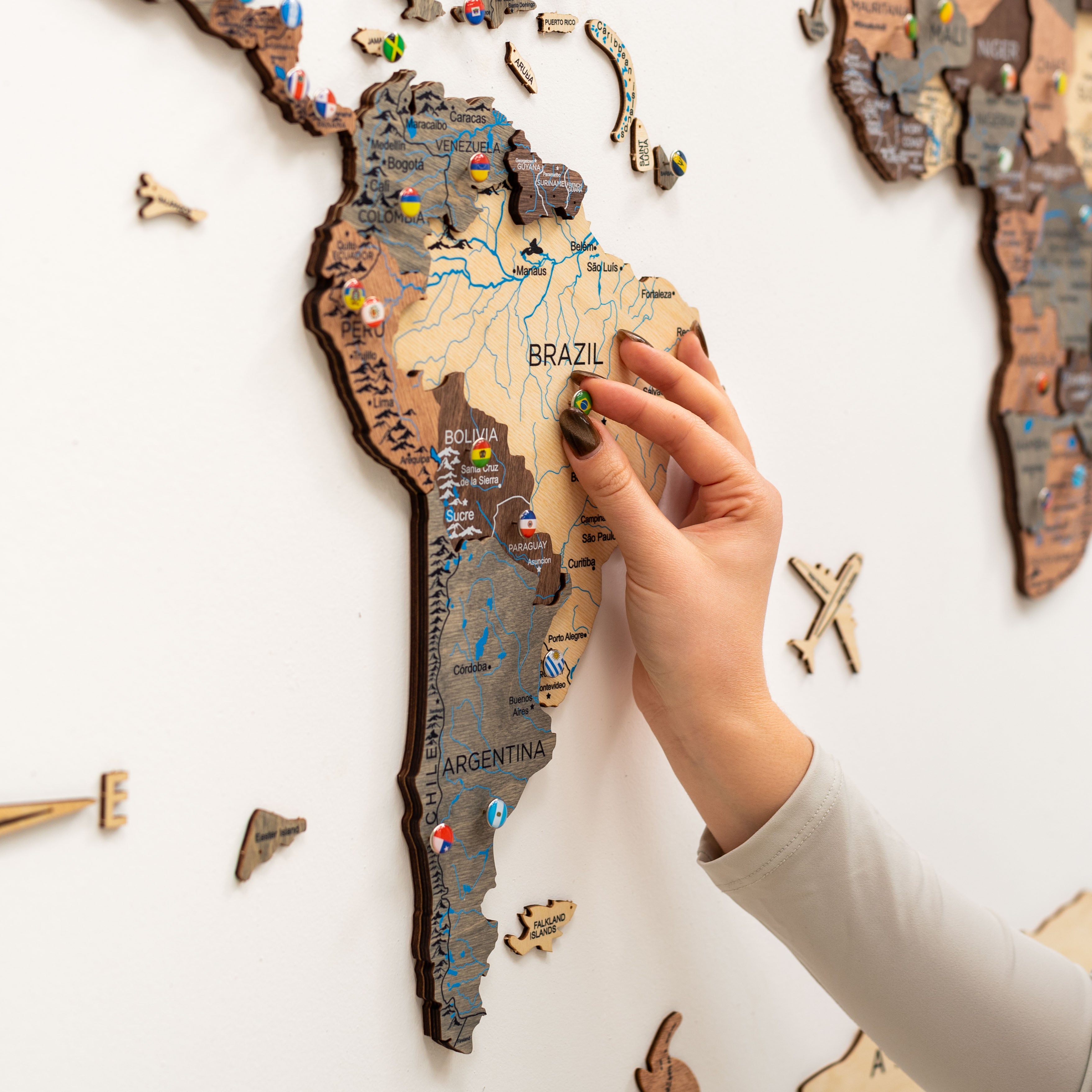 3D Verdenskart i Tre – Smokey Edition