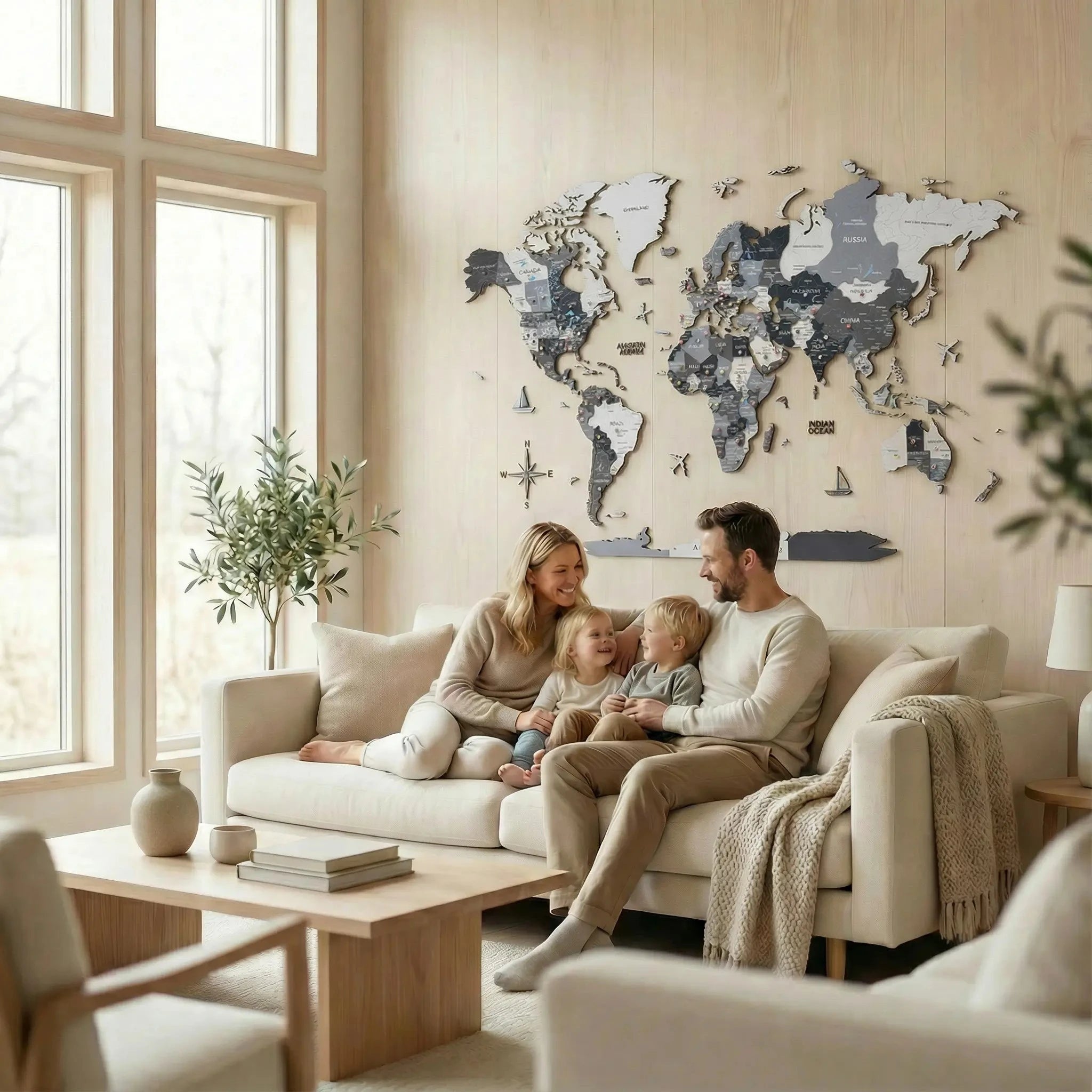 3D Verdenskart i Tre – Nordic Edition