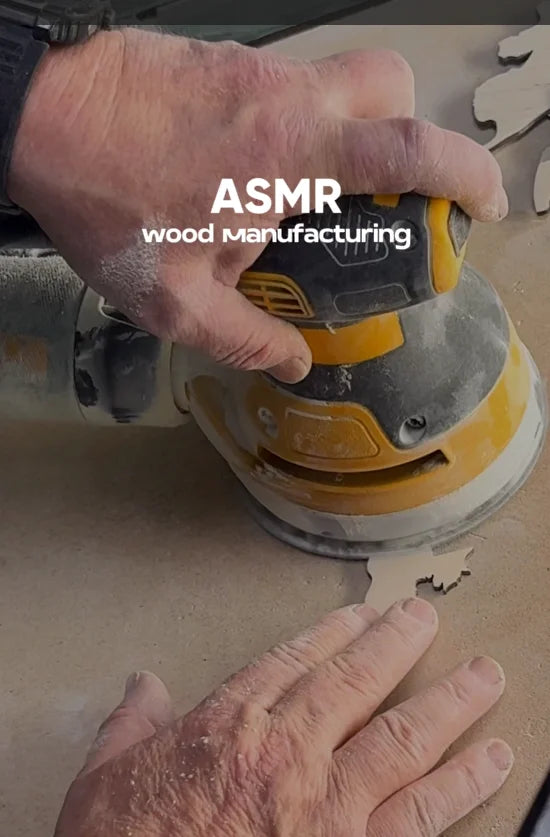 Detaljarbeid på håndlaget trekart