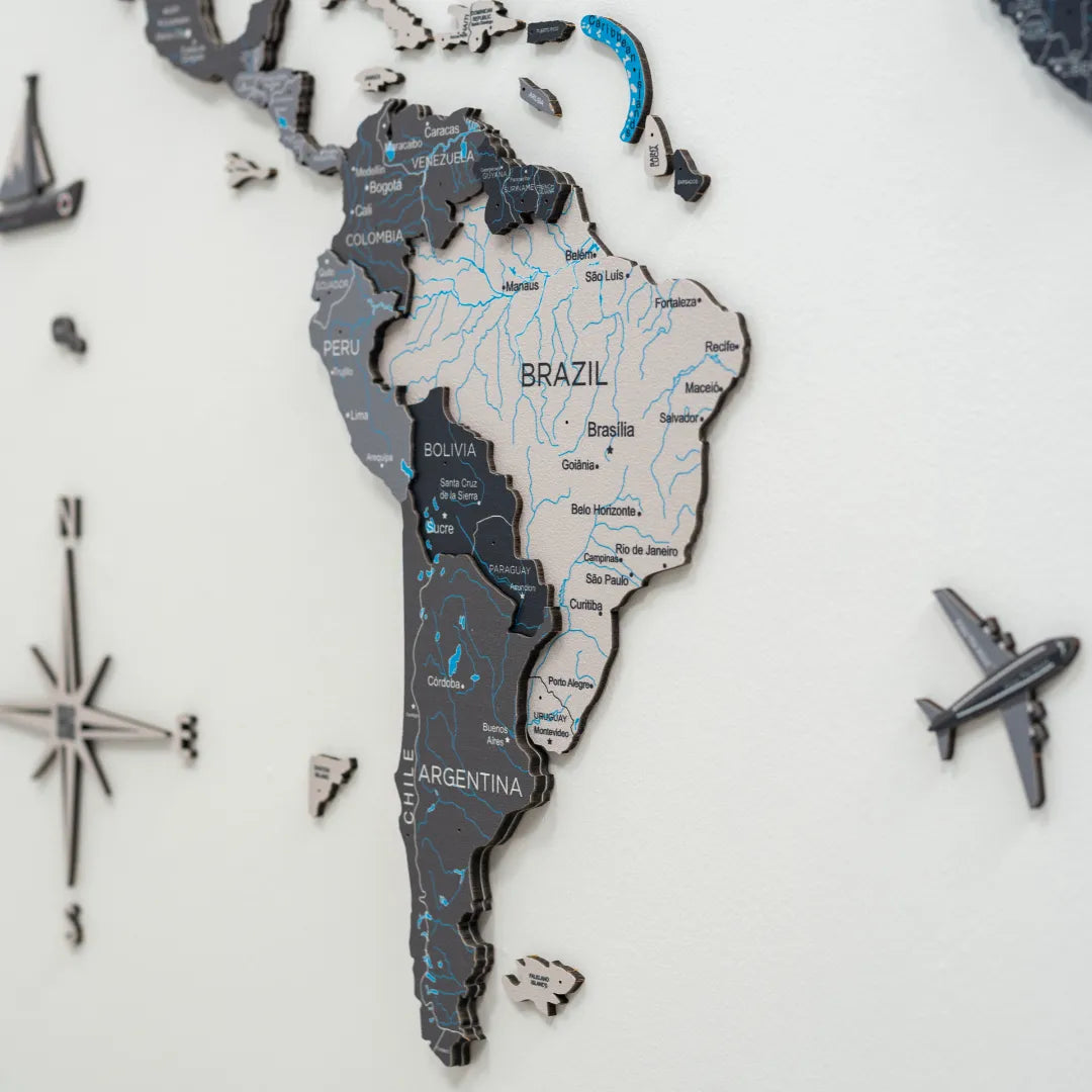 3D Verdenskart i Tre – Nordic Edition