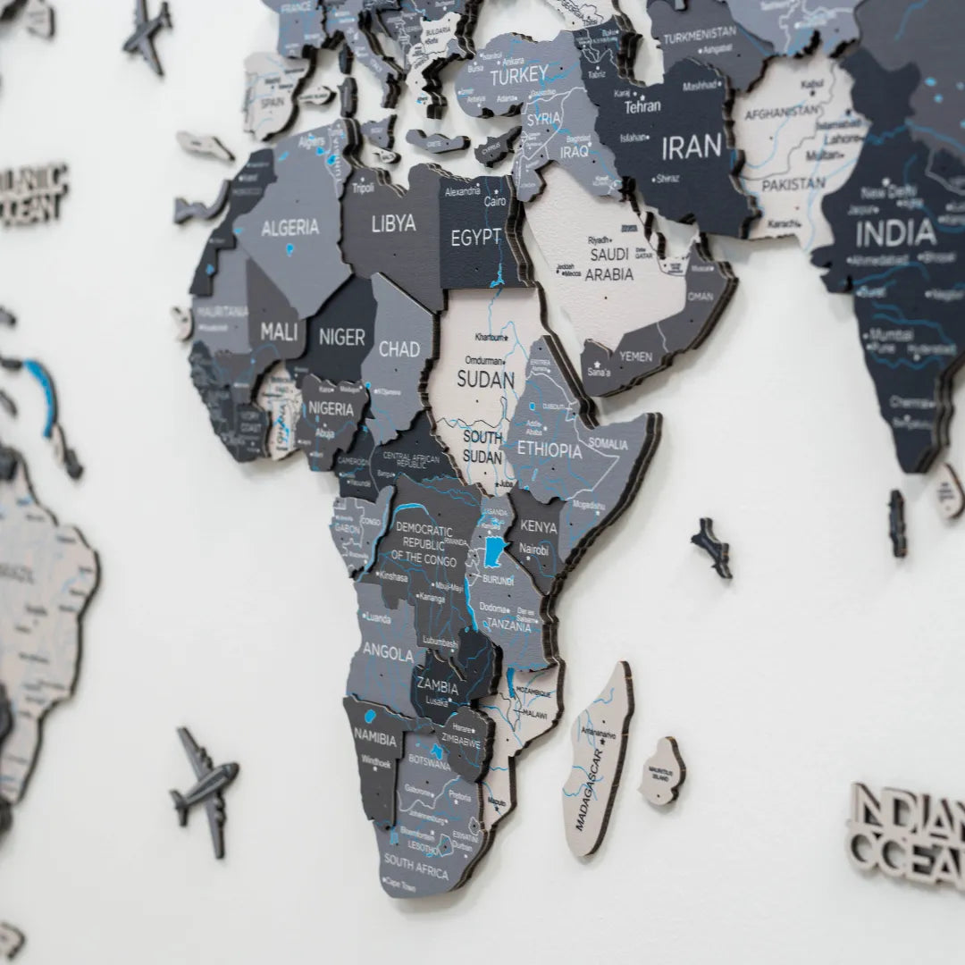 3D Verdenskart i Tre – Nordic Edition