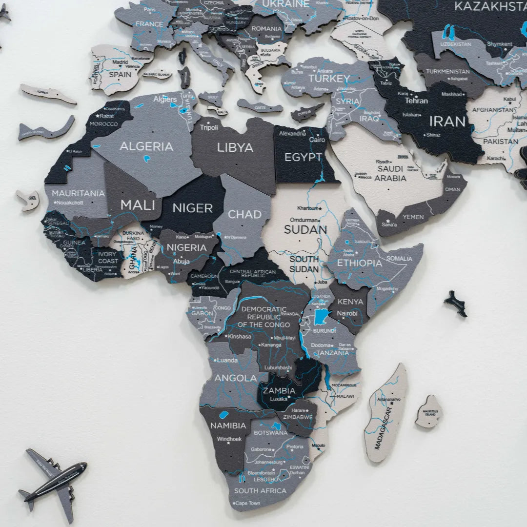 3D Verdenskart i Tre – Nordic Edition